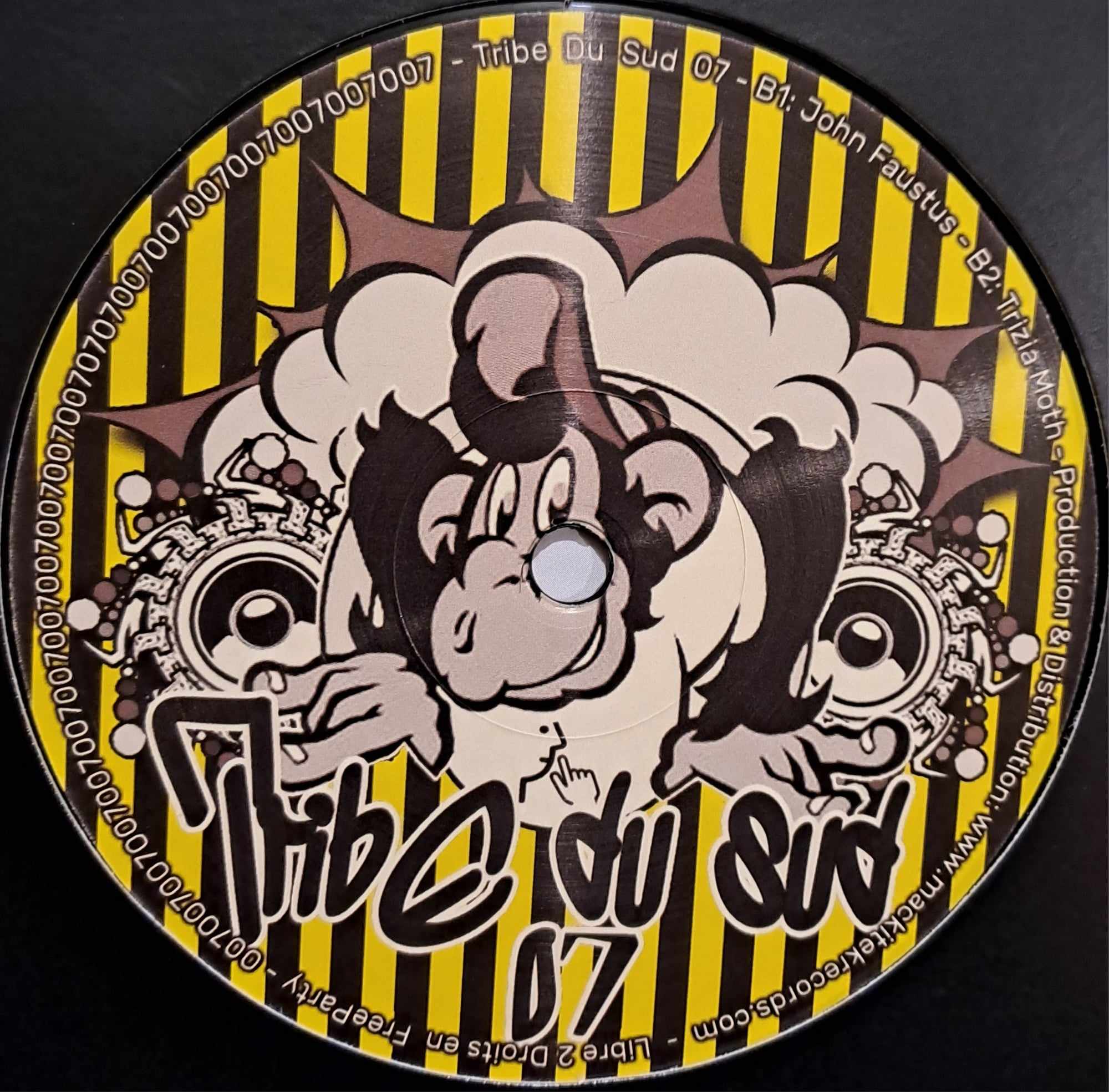Tribe Du Sud 07 (toute dernière copie en stock) - vinyle freetekno